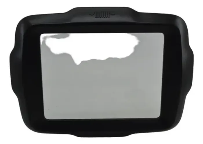 Moldura Central Painel Radio Renegade 2022 Original Preto
