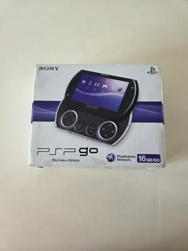 Psp GO 16gb Modelo N1001 Preto com caixa, cabo e manual