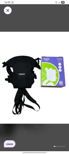 cosco kids loop canguru para crianças 3,6kg a 9 kgg