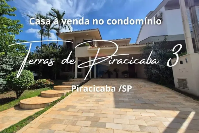 Casa à venda no Condomínio Terras de Piracicaba III - Piracicaba /SP