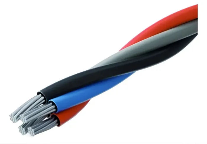 Cabo 4x10mm alumínio multiplexado quadruplex 34 metros