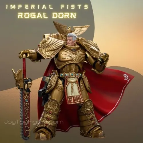 Rogal dorn warhammer figure, joy toy