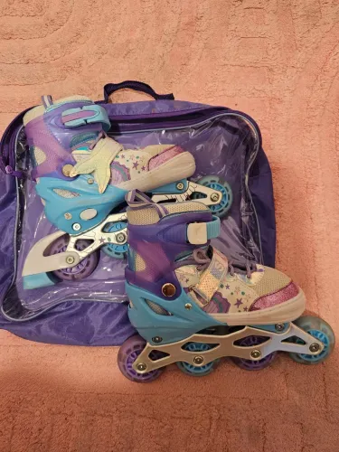 Patins Infantil com Led Tam. 34-37