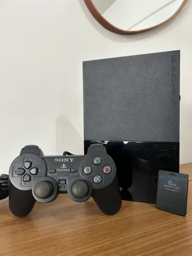 PlayStation 2 ORIGINAl, leitor funcionando, bloqueado de fábrica, item colecionador