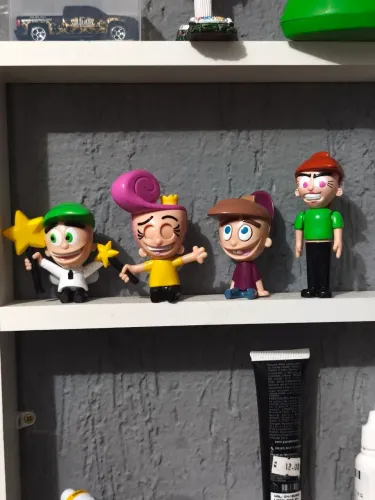Lote bonecos Padrinhos Mágicos 