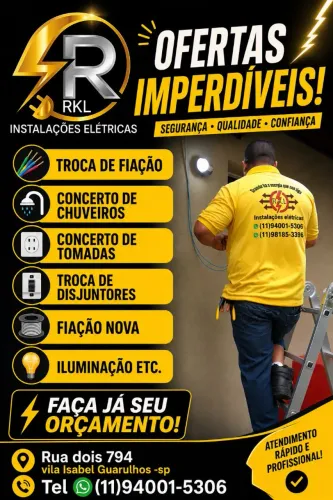 RKL INSTALAÇÕES ELÉTRICAS