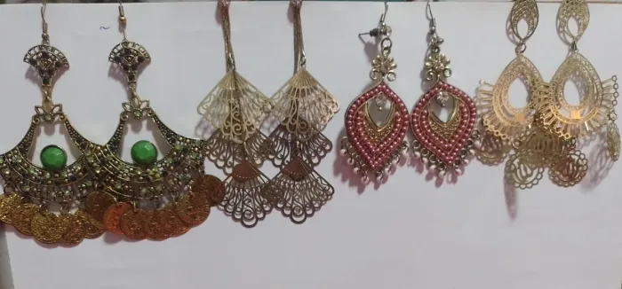Brincos ciganos lote 4 unidades