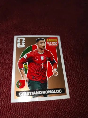 Figurinha do Cristiano Ronaldo legend bronze