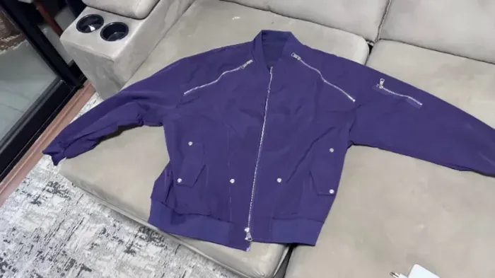 Jaqueta Streetwear Purple