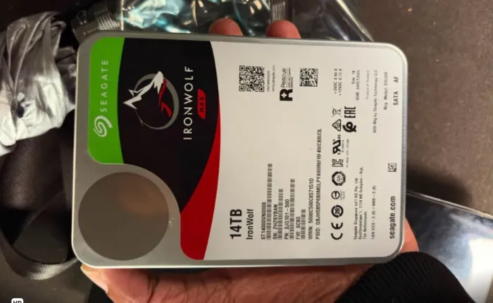 VENDO HD SEAGATE IRONWOLF 14 TB