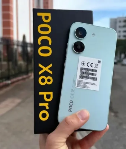 Poco X8 Pro 5G 512GB 12GB - Armazenamento extenso e alto desempenho
