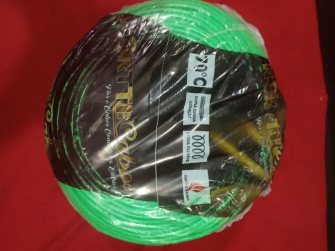 Fio flexível 4mm anti chamas Norte cabos 