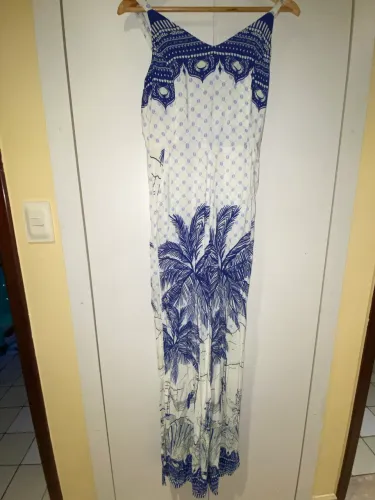 Macacão estampado- Maria de Chita