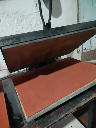 Máquina de estampa tamanho 50x70 completa
