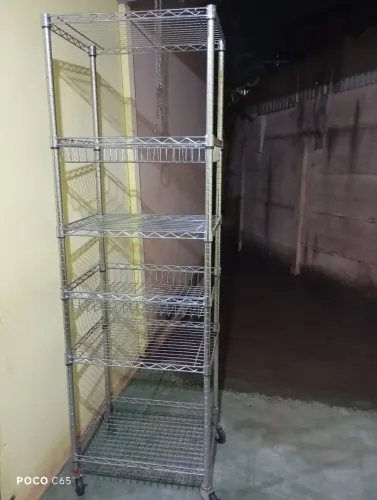 Estante de aço inox