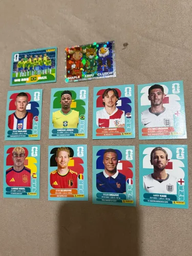 Kit Figurinhas De Craques e Raras da Copa 2026 - Panini