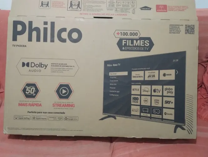 Smart TV 43 polegadas nova