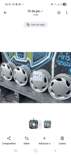 4 rodas Cata-Vento 14"