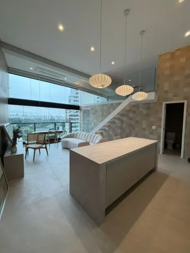 Duplex para aluguel tem 68 metros quadrados com 1 quarto em Indianópolis - São Paulo - SP