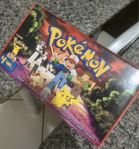 Raro pack fita Vhs Pokemon lacrada