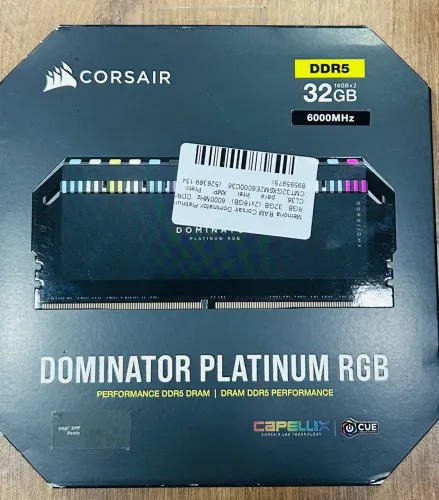 Memória 32GB 6000mhz Corsair Dominator Platinum