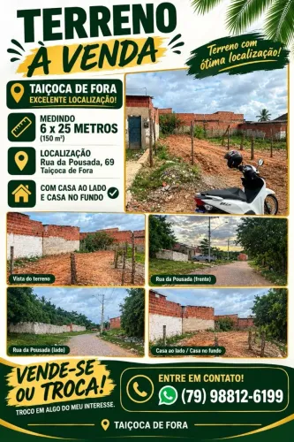 Terreno na taicoca
