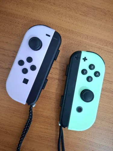 Joy cons Purple e Green Pastel 100% funcionando