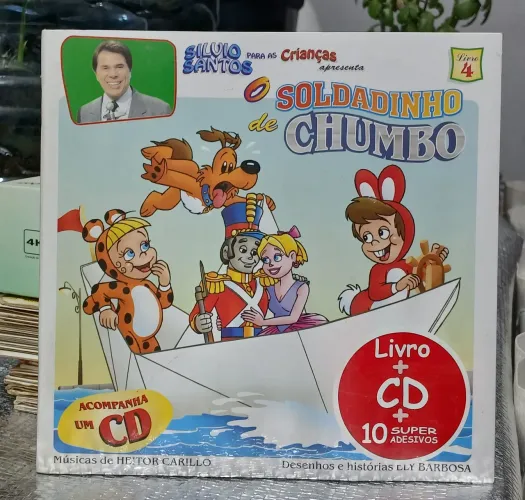 Soldadinho de Chumbo - Silvio Santos para as Crianças | Livro + CD