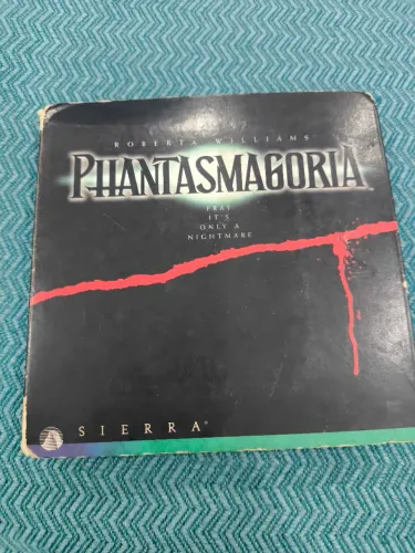 Big box jogo Terror cd-Rom Phantasmagoria ideal para colecionadores completo