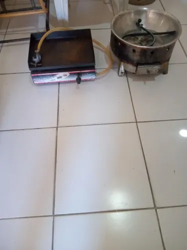 Chapa e fritadeira