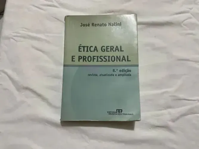 Livro Ética Geral e Profissional
