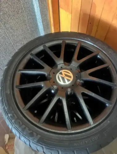 4 Rodas Aro 17 Volkswagen Jetta Mk5 2.5 Sem Pneus