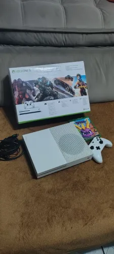 Xbox one s completo funcionando
