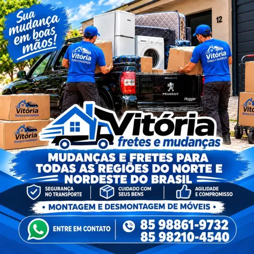 Fretes e mudanças para todo o Norte e Nordeste!