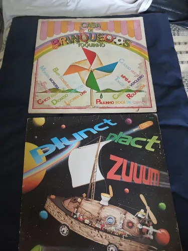 Disco de vinil lp casa de brinquedo e plunct plact zuuum 