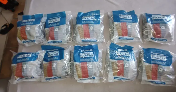 Kit fixação PVC