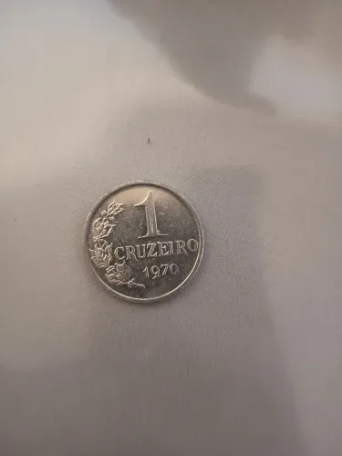 Moeda 1 cruzeiro 1970