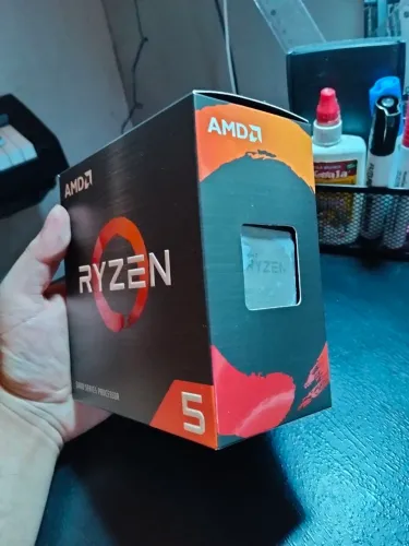Processador Ryzen 5500, usado por 5 meses e com NF, em perfeito estado. 