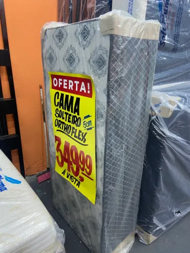 Cama Solteiro Ortoflex 7cm Completa ? Preço de Atacado + Menor Preço do Mercado ?