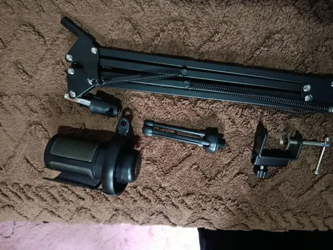 Microfone + Suportes