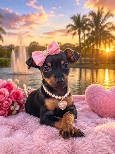 Pinscher fêmea linda n1 sua melhor escolha!
