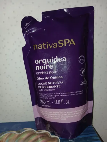 Refil Loção Hidratante Orquídea Noire - O Boticário- Novo