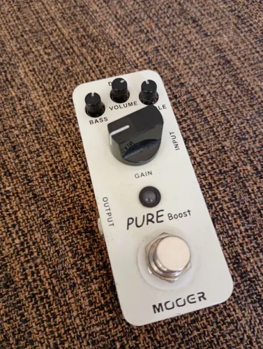 Pedal purê boost mooer