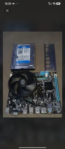 Kit completo, higienizado, revisado, com pasta térmica nova e pronto para uso!
