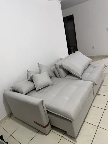 Sofá menos de um mês de uso! Motivo mudança de estado