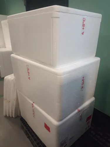 Caixa de isopor 90Lts