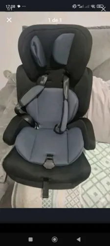 Cadeira automóvel para bebê 09 a 36 kg grafite e preto styll baby