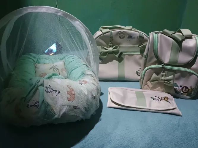 Kit bolsa do safari e ninho 