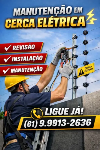 manutenção em cerca elétrica e alarme residencial/comercial Sobradinho DF