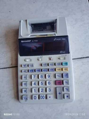 Calculadora Sharp EL 1750 V